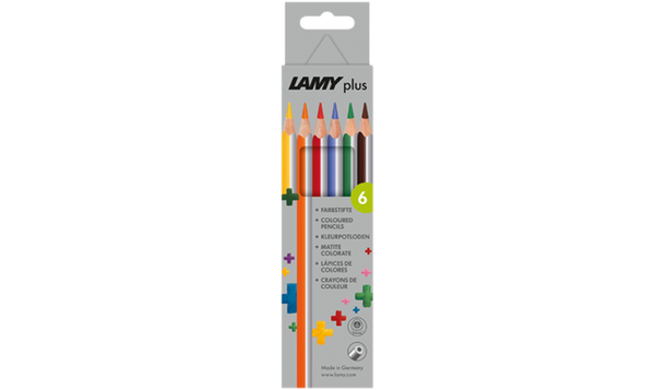 LAMY plus Coloured Pencils Box of 6