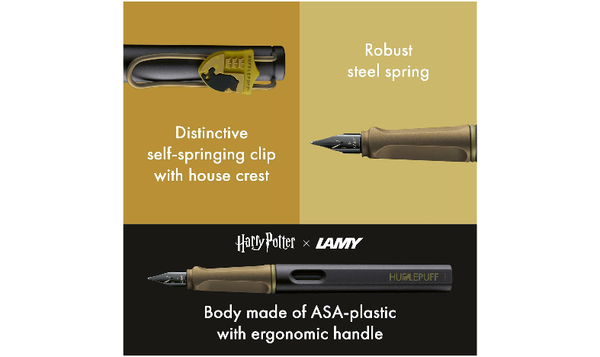 LAMY safari Fountain Pen Harry Potter Hufflepuff Limited Edition – Medium Nib