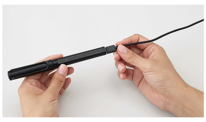 LAMY safari ncode Smart Pen and Notebook Set All Black