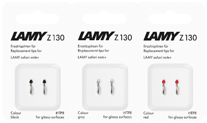 LAMY safari note+ Z130 Replacement Tips