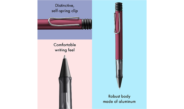 Lamy AL-star Ballpoint Pen Black Purple