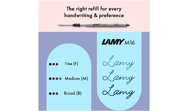 Lamy AL-star Ballpoint Pen Black Purple