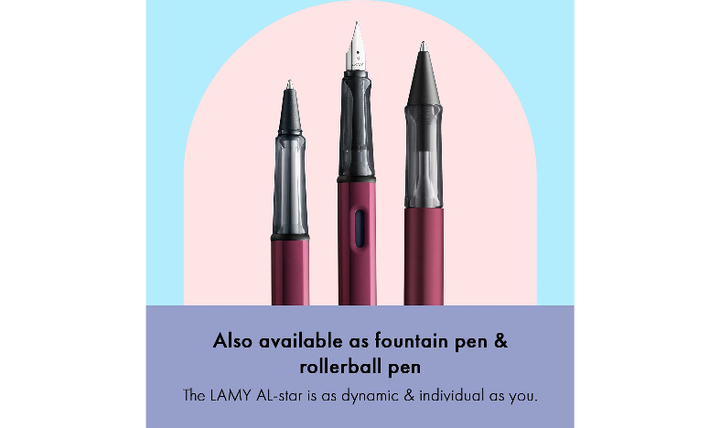 Lamy AL-star Ballpoint Pen Black Purple