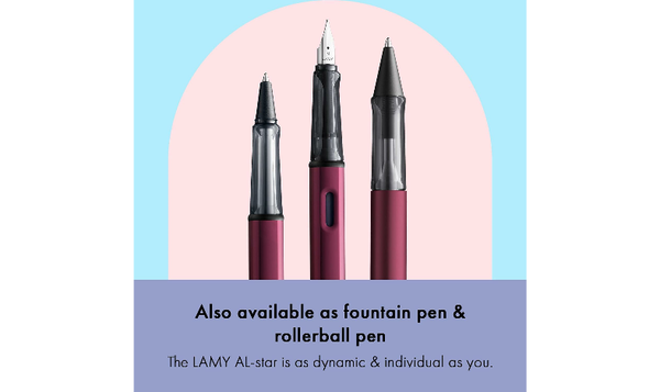 Lamy AL-star Ballpoint Pen Black Purple