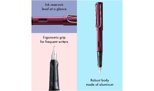 LAMY AL-star Fountain Pen Black Purple