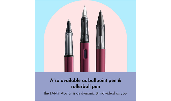 LAMY AL-star Fountain Pen Black Purple