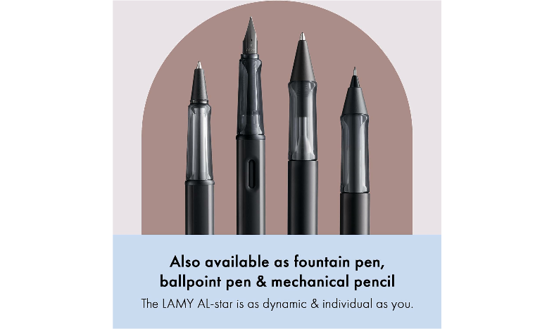 LAMY AL-star Rollerball Pen Black