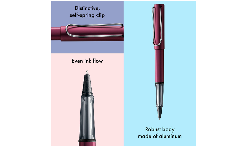 LAMY AL-star Rollerball Pen Black Purple