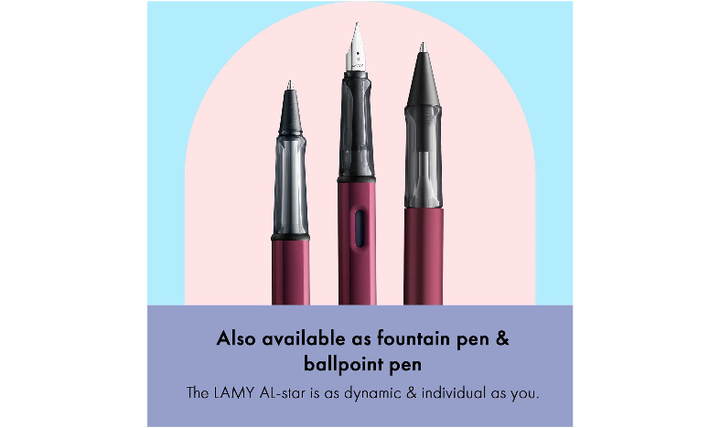LAMY AL-star Rollerball Pen Black Purple