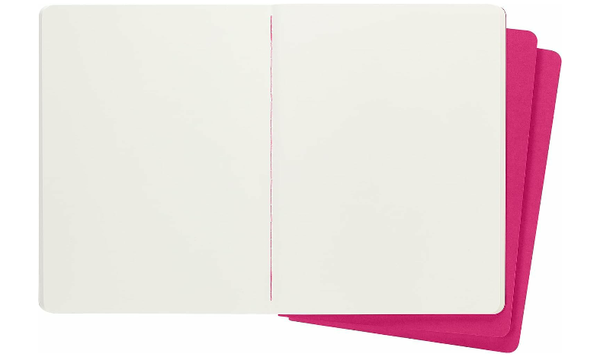 Moleskine Cahier Extra Large Journal 190x250 Kinetic Pink - Plain or Ruled