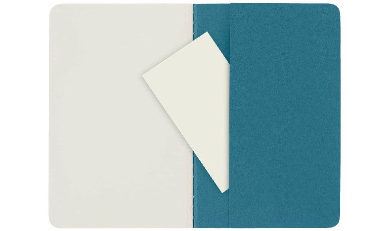Moleskine Cahier Pocket Journal 90x140 Brisk Blue - Plain