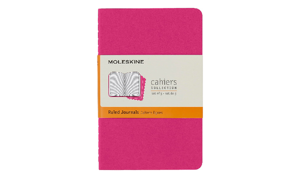 Moleskine Cahier Pocket Journal 90x140 Kinetic Pink - Ruled