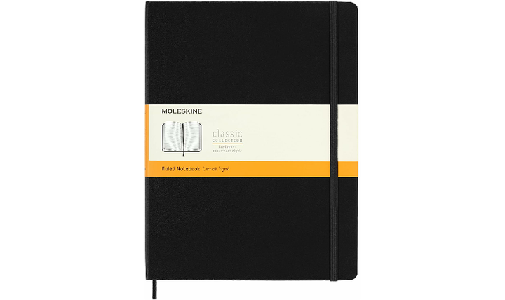 Moleskine Classic Collection Extra Large Hard Cover Notebook - Black