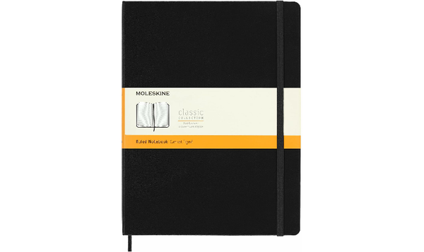 Moleskine Classic Collection Extra Large Hard Cover Notebook - Black