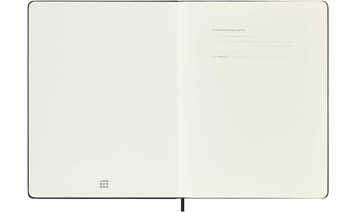 Moleskine Classic Collection Extra Large Hard Cover Notebook - Black
