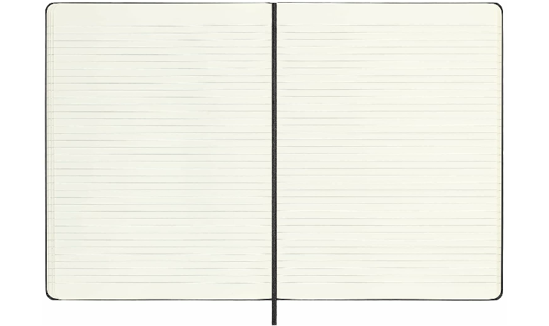 Moleskine Classic Collection Extra Large Hard Cover Notebook - Black