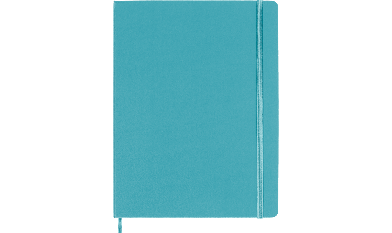 Moleskine Classic Collection Extra Large Hard Cover Notebook - Reef Blue