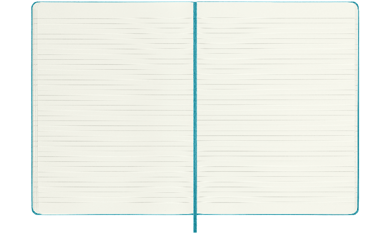 Moleskine Classic Collection Extra Large Hard Cover Notebook - Reef Blue