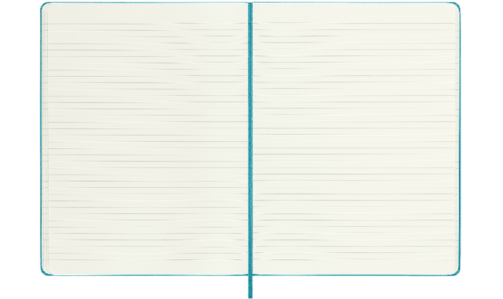Moleskine Classic Collection Extra Large Hard Cover Notebook - Reef Blue