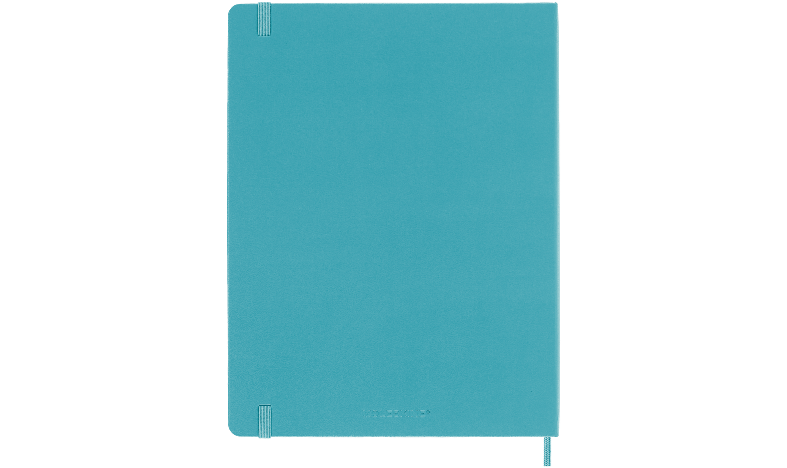 Moleskine Classic Collection Extra Large Hard Cover Notebook - Reef Blue