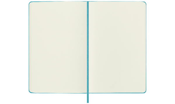 Moleskine Classic Collection Large Hard Cover Notebook - Reef Blue