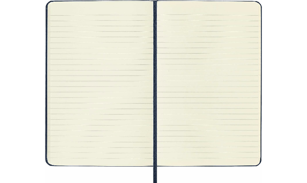 Moleskine Classic Collection Medium Hard Cover Notebook - Sapphire Blue - Ruled