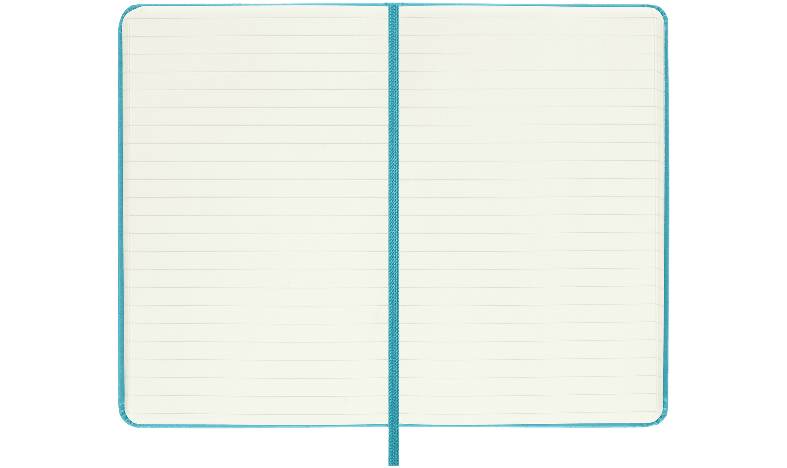 Moleskine Classic Collection Pocket Hard Cover Notebook - Reef Blue - Ruled
