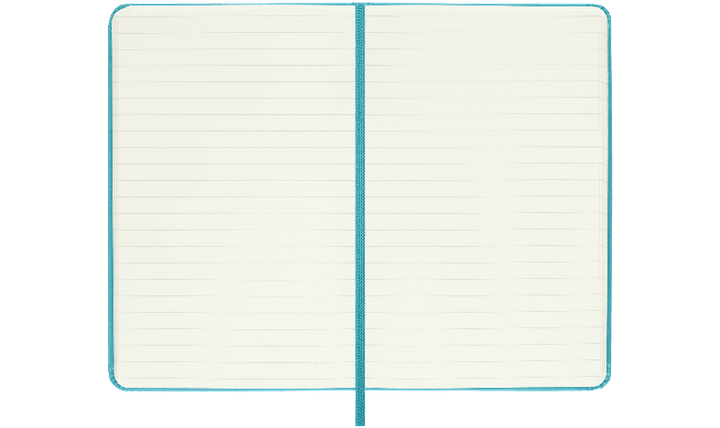 Moleskine Classic Collection Pocket Hard Cover Notebook - Reef Blue - Ruled