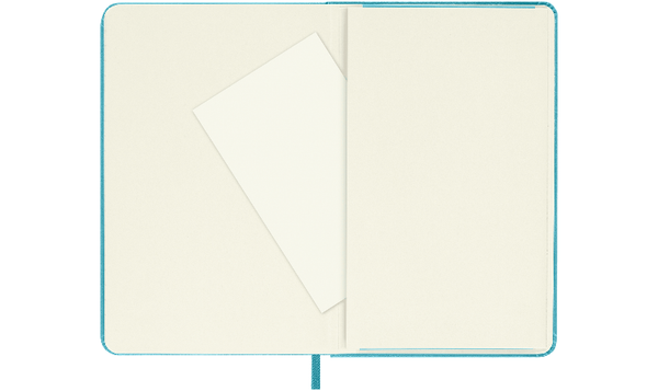 Moleskine Classic Collection Pocket Hard Cover Notebook - Reef Blue - Ruled