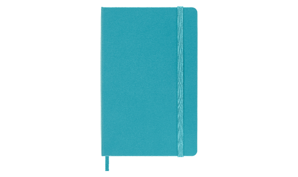 Moleskine Classic Collection Pocket Hard Cover Notebook - Reef Blue - Ruled