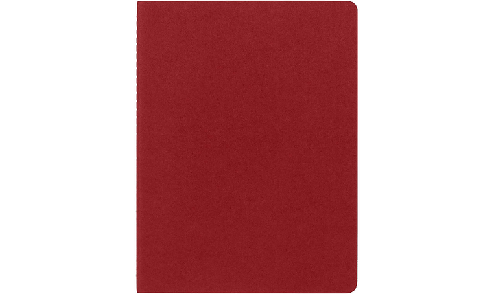 Moleskine Cahier Extra Large Journal 190x250 Cranberry Red - Ruled
