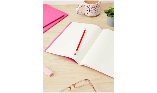 Moleskine Cahier Extra Large Journal 190x250 Kinetic Pink - Plain or Ruled