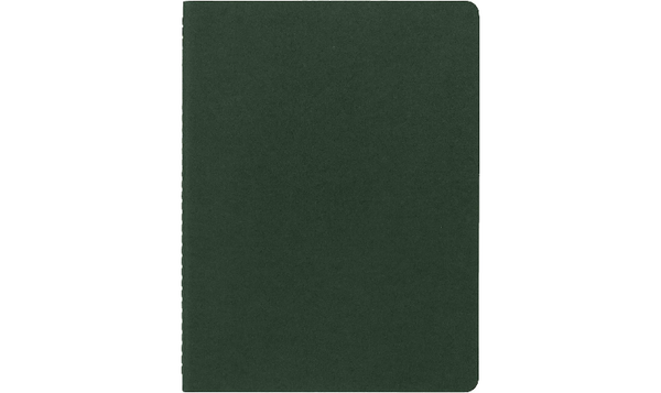 Moleskine Cahier Extra Large Journal 190x250 Myrtle Green - Plain or Ruled