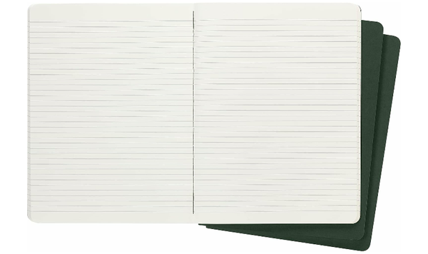 Moleskine Cahier Extra Large Journal 190x250 Myrtle Green - Plain or Ruled