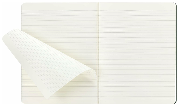 Moleskine Cahier Extra Large Journal 190x250 Myrtle Green - Plain or Ruled