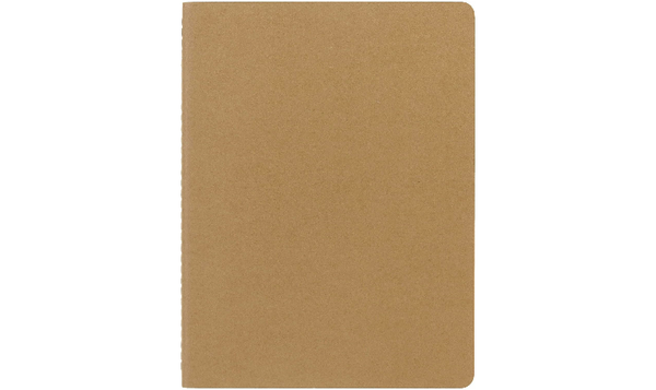 Moleskine Cahier Extra Large Journal Kraft Brown - Plain or Ruled