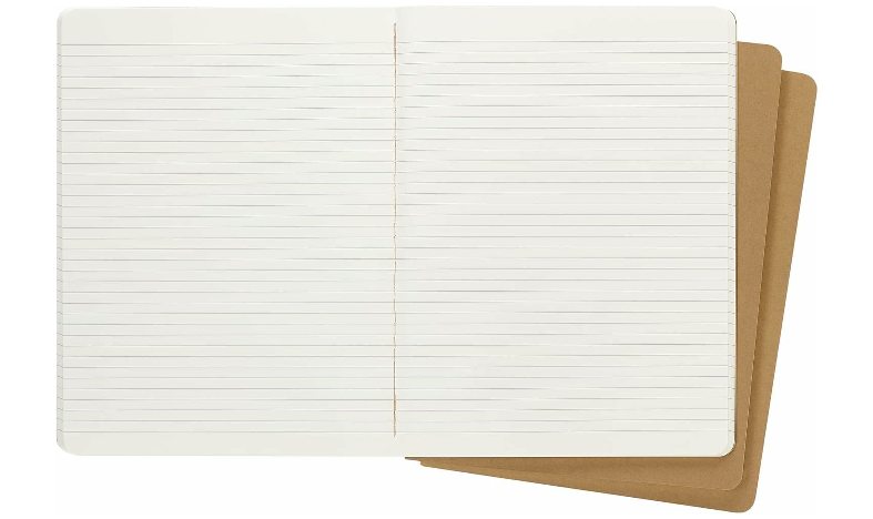 Moleskine Cahier Extra Large Journal Kraft Brown - Plain or Ruled