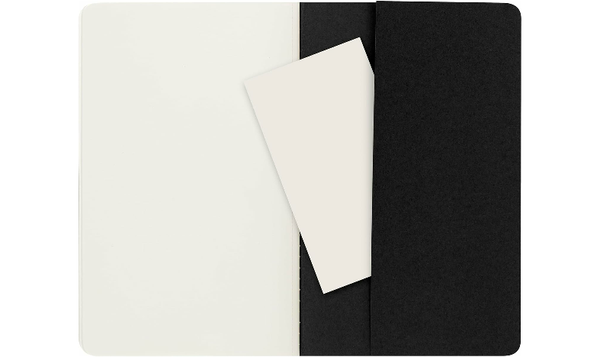 Moleskine Cahier Large Journal 135x210 Black - Dotted, Plain, Ruled or Squared