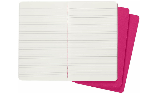Moleskine Cahier Large Journal 135x210 Kinetic Pink - Ruled