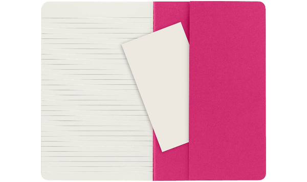Moleskine Cahier Large Journal 135x210 Kinetic Pink - Ruled