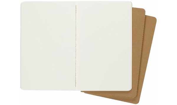 Moleskine Cahier Large Journal 135x210 Kraft Brown - Plain or Ruled