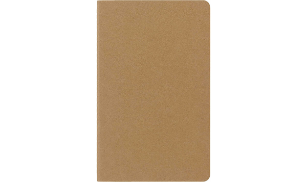 Moleskine Cahier Large Journal 135x210 Kraft Brown - Plain or Ruled