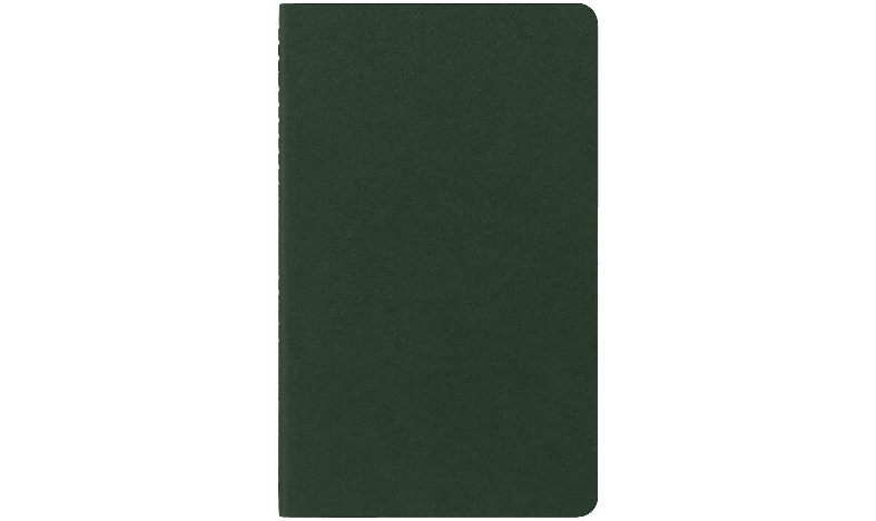 Moleskine Cahier Large Journal 135x210 Myrtle Green - Plain or Ruled