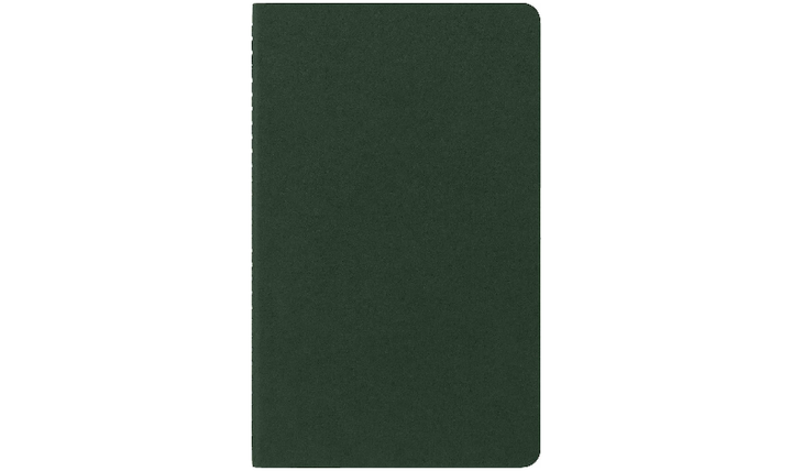 Moleskine Cahier Large Journal 135x210 Myrtle Green - Plain or Ruled