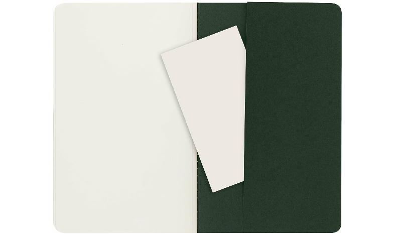Moleskine Cahier Large Journal 135x210 Myrtle Green - Plain or Ruled