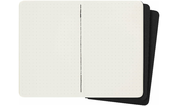 Moleskine Cahier Pocket Journal 90x140 Black - Dotted, Plain, Ruled or Squared