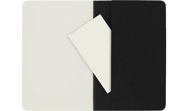 Moleskine Cahier Pocket Journal 90x140 Black - Dotted, Plain, Ruled or Squared