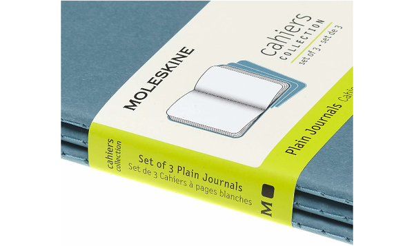 Moleskine Cahier Pocket Journal 90x140 Brisk Blue - Plain