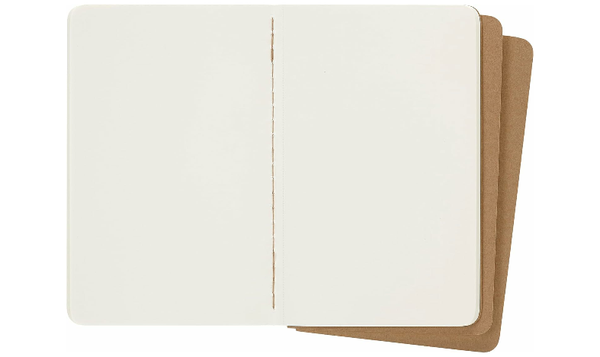 Moleskine Cahier Pocket Journal 90x140 Kraft Brown - Plain or Ruled