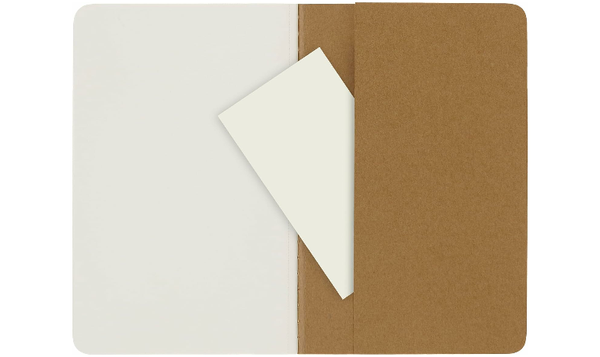 Moleskine Cahier Pocket Journal 90x140 Kraft Brown - Plain or Ruled